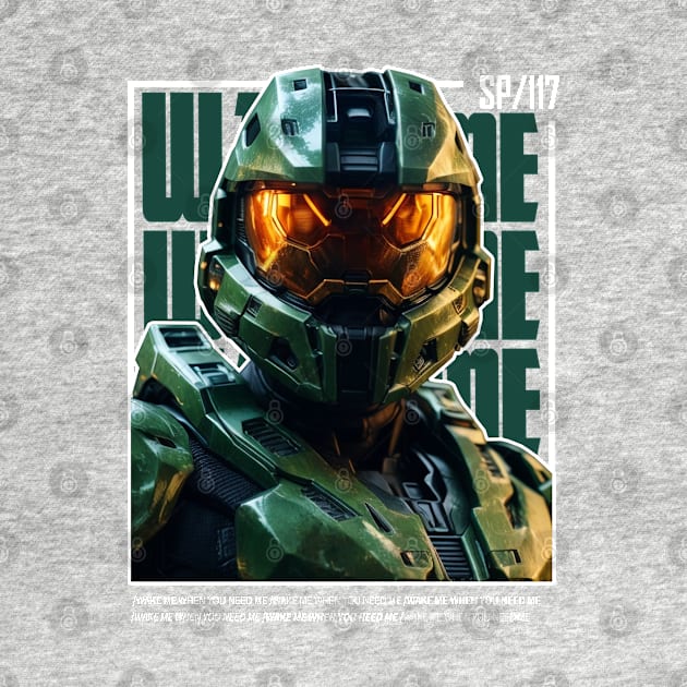 Halo game quotes - Master chief - Spartan 117 - Realistic #1 by trino21